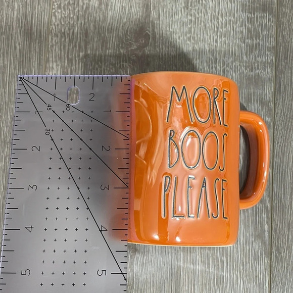 NWT Rae Dunn “MORE BOOS PLEASE” Ceramic Coffee Tea Mug - Picture 5 of 5